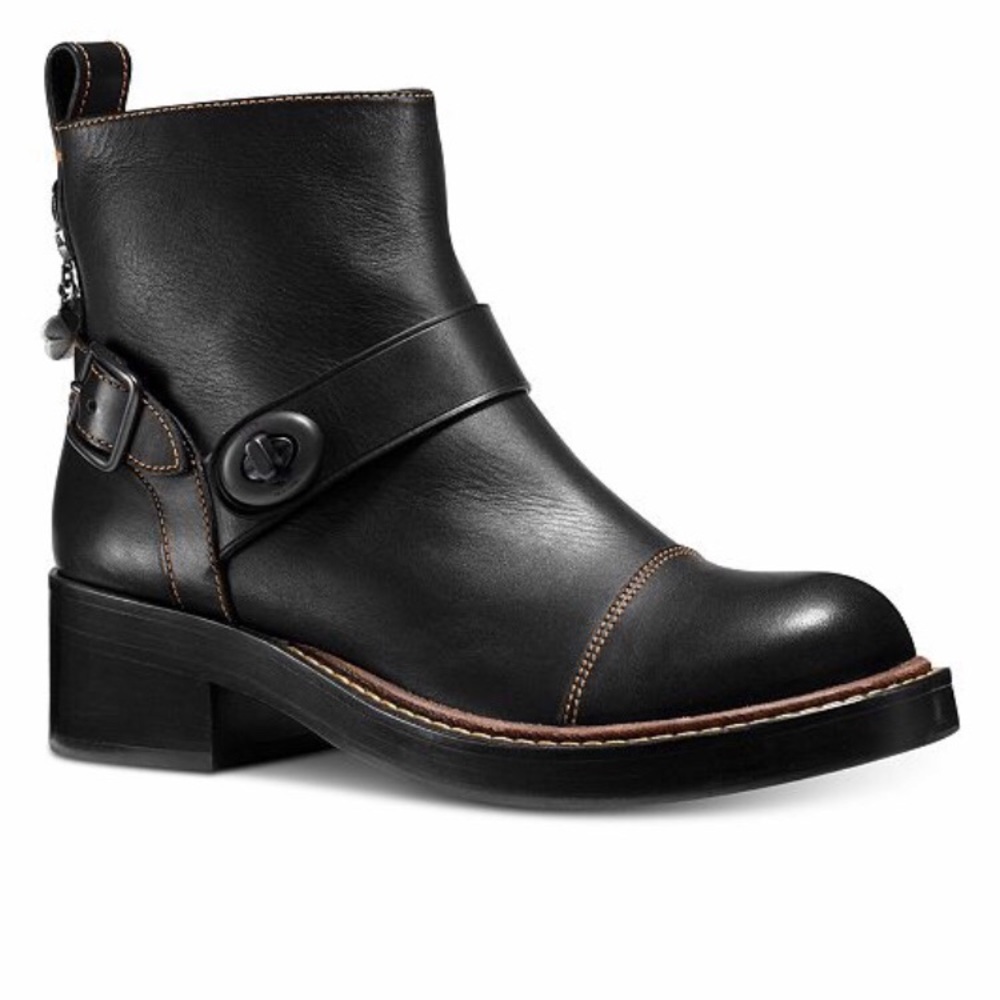 Coach Moto Bootie